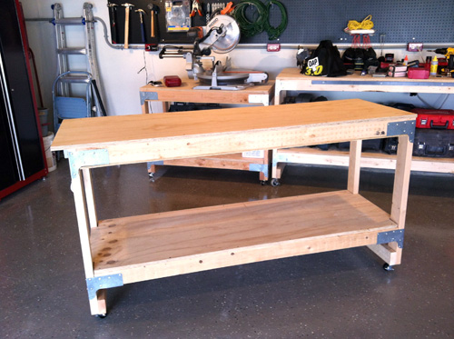 Build your own workbench – a DIY step by step | Wheel and Caster